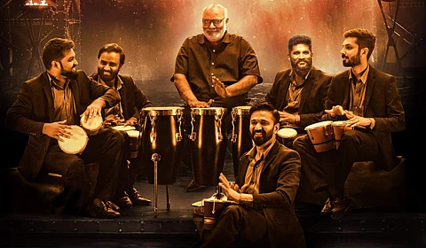 MM Keeravaani with Anirudh, Vedala Hemachandra, Amit Trivedi, Vijay Yesudas and Yazin Nizar