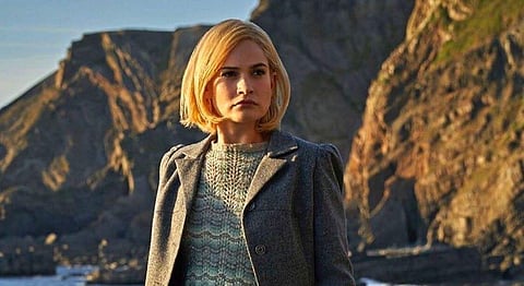 Lily James wraps filming for Pam and Tommy