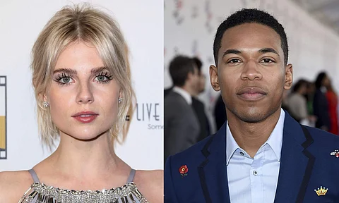 Lucy Boynton and Kelvin Harrison Jr.