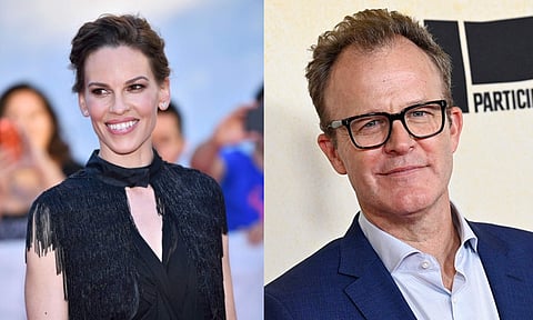 Hilary Swank and Tom McCarthy