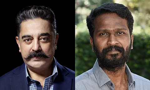 Kamal Haasan and Vetri Maaran