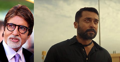 Amitabh Bachchan pens a heartfelt note on Soorarai Pottru's song
