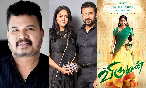 Shankar thanks Suriya, Jyotika for launching his daughter Aditi with Viruman