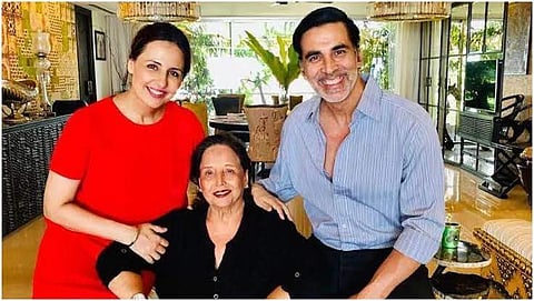 Aruna Bhatia and Akshay Kumar