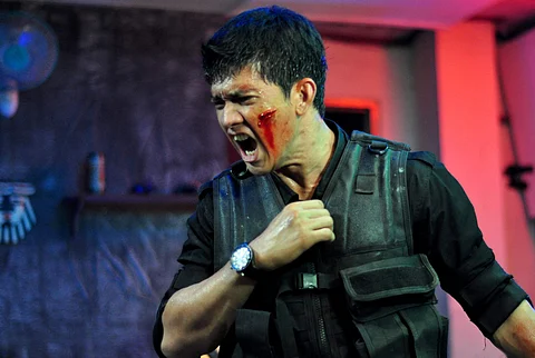 A still from The Raid