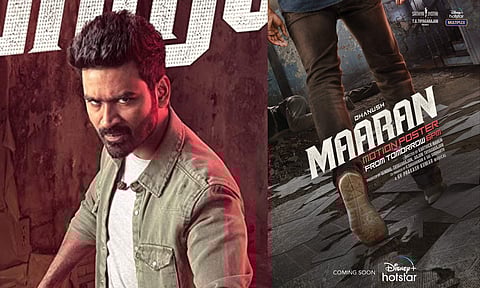 Dhanush's Maaran to release on Disney+ Hotstar, motion poster to be out tomorrow