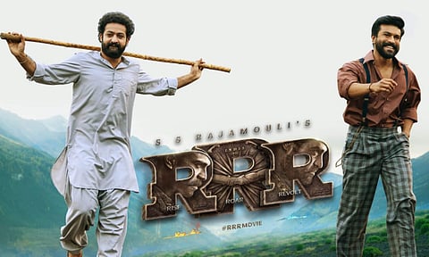 A promo still of RRR