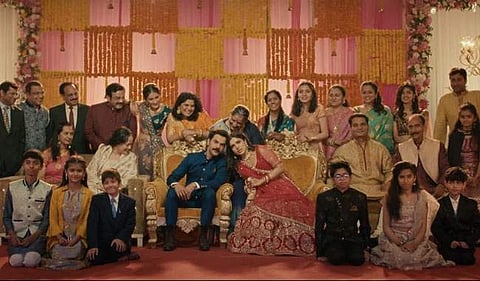 A still from Badhaai Do