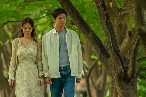A still from Love and Leashes