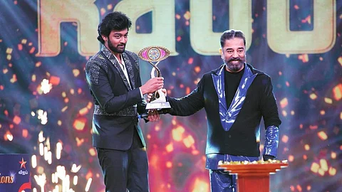 Raju Jeyamohan with Kamal Haasan