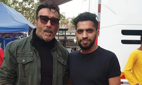 Jackie Shroff and Manuj Sharma