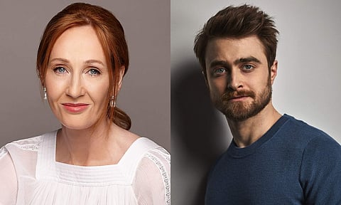Daniel Radcliffe says it is "important" to speak out against JK Rowling's views on transgender community