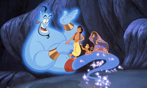 “Robin Williams' personality is the reason for Aladdin’s longevity,” says director John Musker