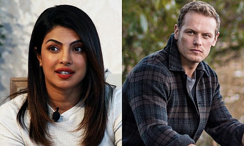 Priyanka Chopra and Sam Heughan
