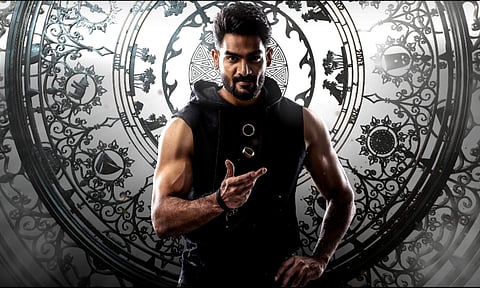 Motion poster of Kartikeya's Bedurulanka 2012 out