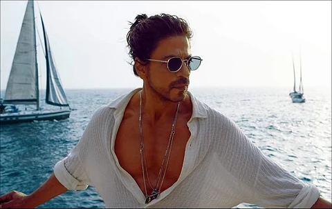 Shah Rukh Khan drops his first look from Pathaan’s song Besharam Rang