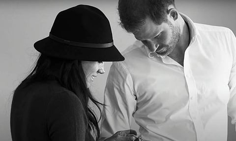 Screenshot from Harry &Meghan