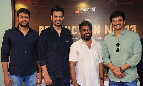 Jiiva's next to be produced by Potential Studios