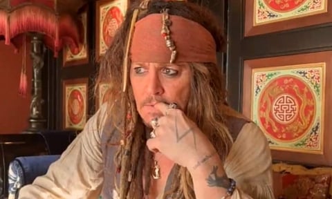 Johnny Depp reprises Jack Sparrow look to fulfil wish of terminally ill boy