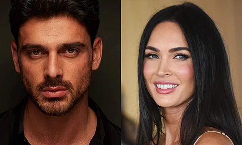 (L) Michele Morrone; Megan Fox