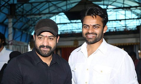 Jr NTR and Sai Dharam Tej