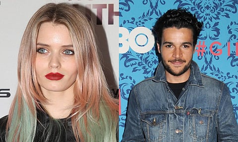 Abbey Lee and Christopher Abbott