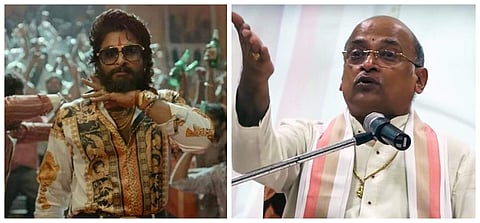 Padma Shri awardee Garikapati Narasimha Rao says Allu Arjun's Pushpa promotes violence