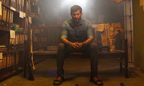 Vishal in Veeramae Vaagai Soodum