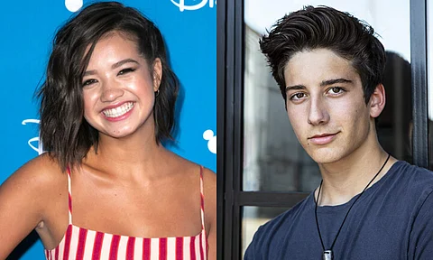Peyton Elizabeth Lee and Milo Menheim