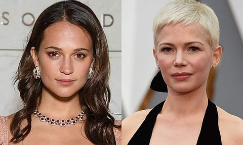 Alicia Vikander and Michelle Williams