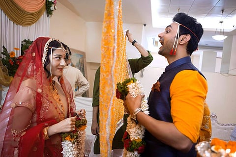 Amrita Rao, RJ Anmol share wedding pictures for the first time