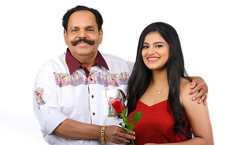 KT Kunjumon with Nayanthara Chakravarthy