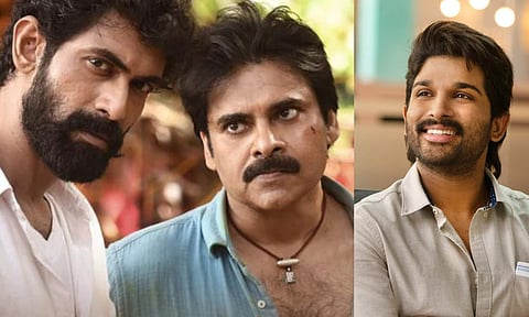 Rana, Pawan Kalyan, Allu Arjun