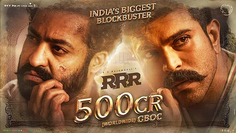 RRR's official collection crosses the 500 crore mark