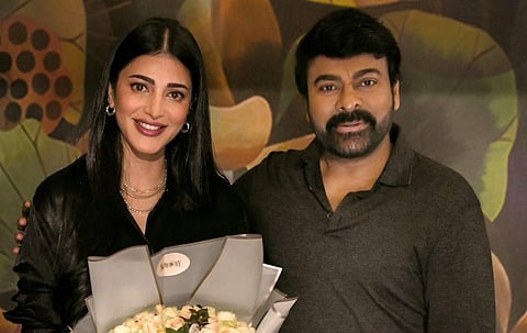 Shruti Haasan joins Chiranjeevi's Mega 154