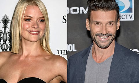 Jamie King and Frank Grillo