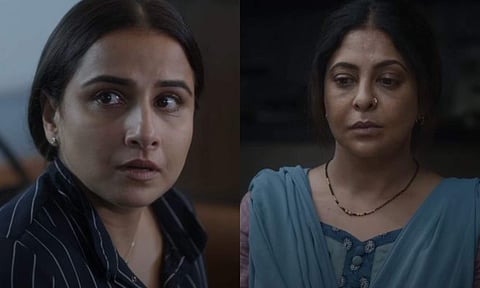 Vidya Balan, Shefali Shah in Jalsa