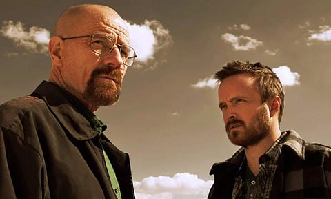 Bryan Cranston and Aaron Paul