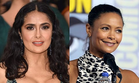 Salma Hayek and Thandiwe Newton