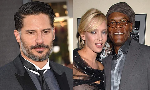 Joe Manganiello, Uma Thurman, and Samuel L Jackson