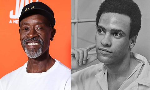 Don Cheadle and Huey P Newton