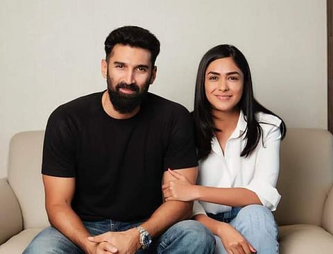 Aditya Roy Kapur and Mrunal Thakur