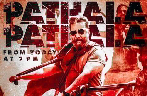 Kamal Haasan dons the dancing shoes after seven years for Vikram, Pathala Pathala single out today