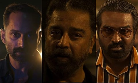 Fahadh Faasil, Kamal Haasan, Vijay Sethupathi