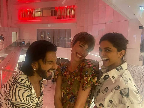 Ranveer Singh and Deepika Padukone party with Rebecca Hall at Cannes 2022Ranveer Singh and Deepika Padukone party with Rebecca Hall at Cannes 2022
