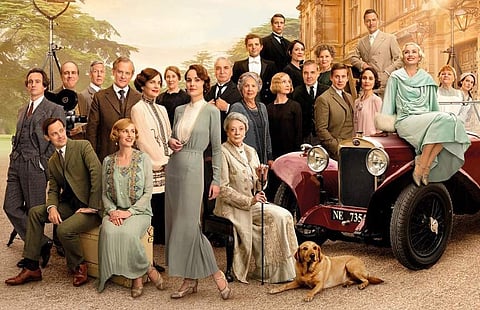 A still of Downton Abbey cast members