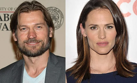 Nikolaj Coster-Waldau and Jennifer Garner