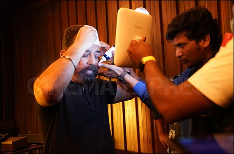 Lokesh Kanagaraj and Kamal Haasan