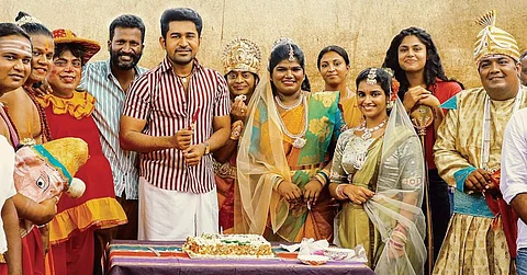 Vijay Antony in a still from Valli Mayil