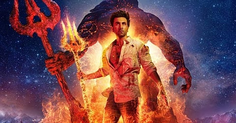 Ranbir Kapoor in a still from Brahmastra